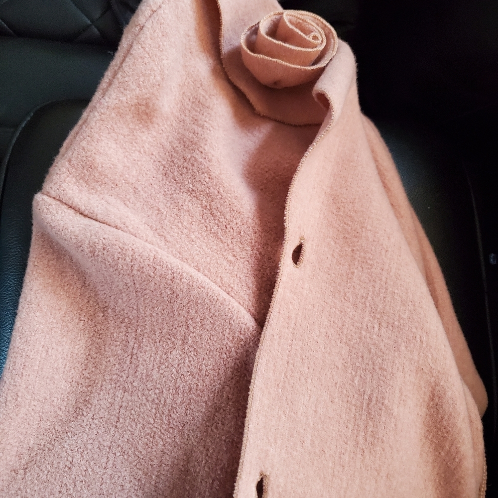 π Pretty Pale Pink Rose Gold Jacket - Picture 6 of 7